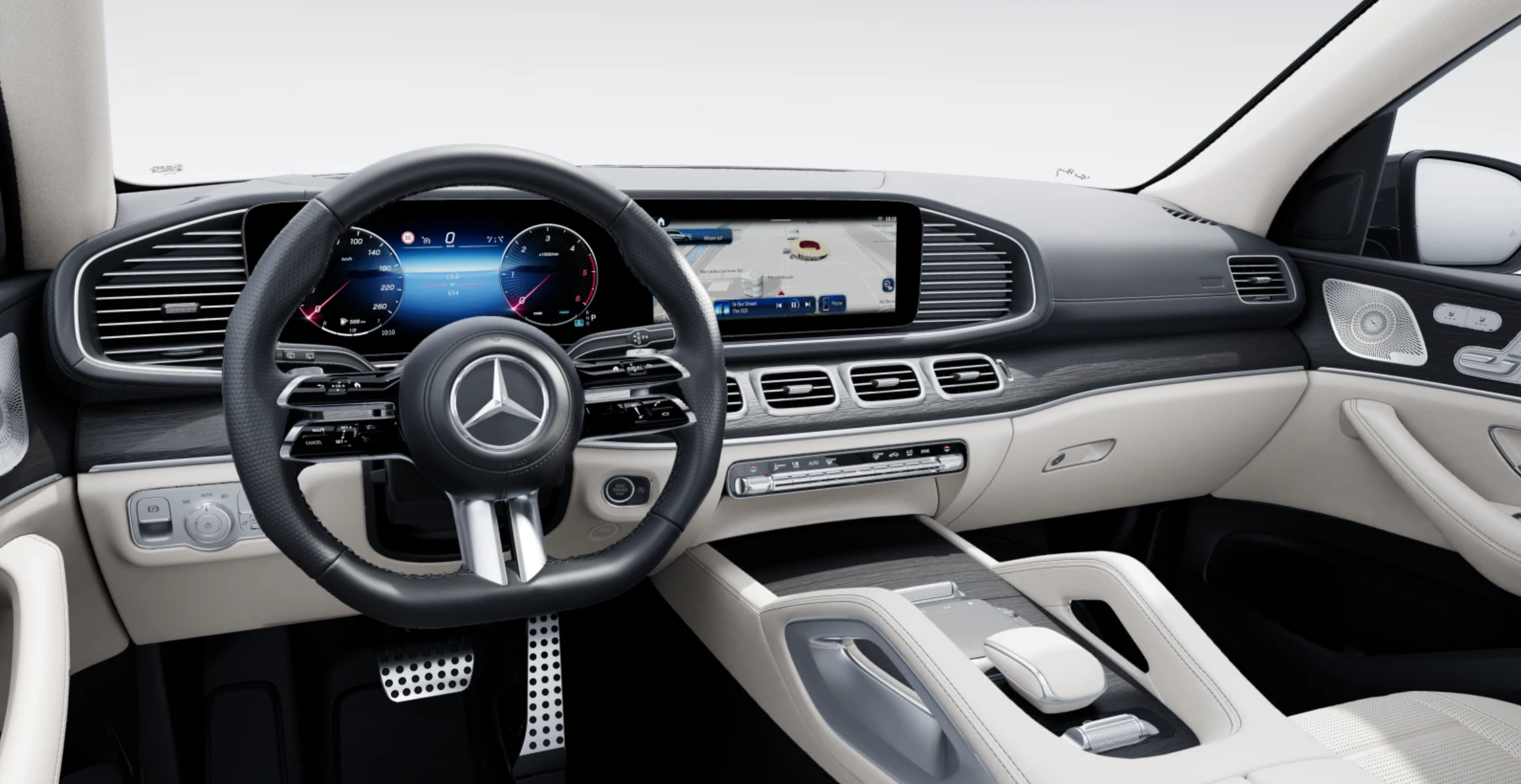 Mercedes GLS 350d 4matic AMG | nový facelift | k objednání do výroby | nejmodernější velké naftové SUV | luxusní béžový interiér | nové české auto skladem  | nafta 333 koní | perfektní výbava | nákup online na AUTOiBUY.com